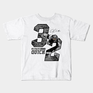 Jonathan Quick Los Angles Offset Kids T-Shirt